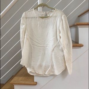 Veronica Beard white blouse